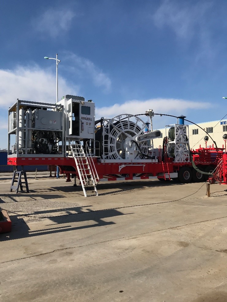 2018 Model Coiled Tubing Ünitemiz Hizmete Sunuldu 2018 Model Coiled Tubing Ünitemiz Hizmete Sunuldu