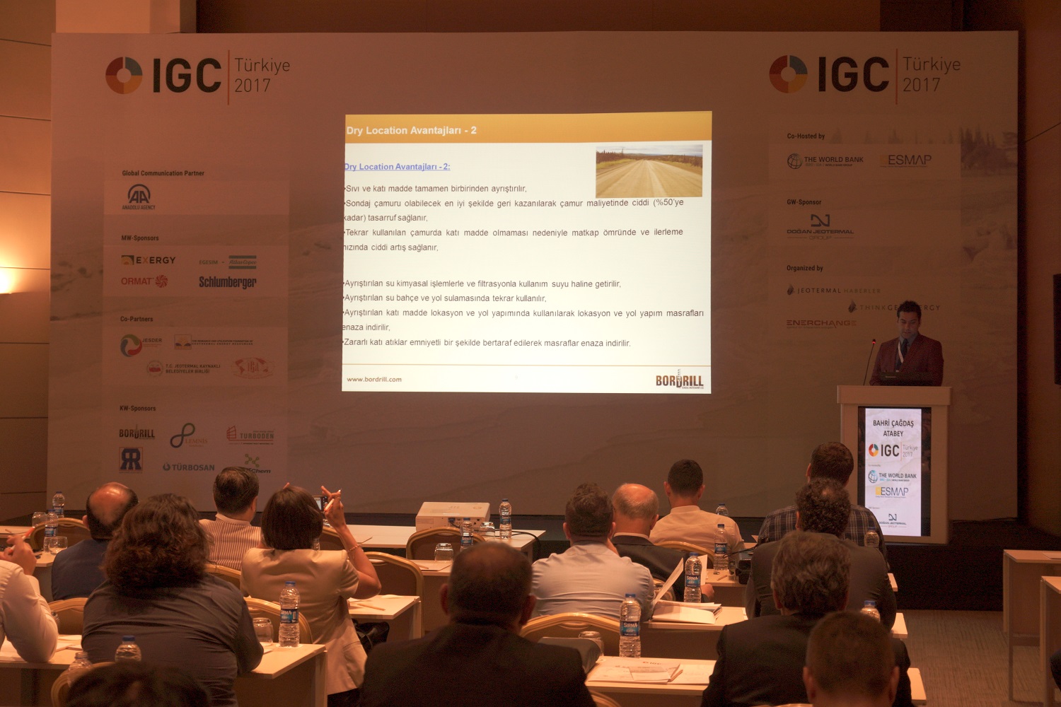 IGC Türkiye 2017 –“Jeotermal Sondajlarda Kuru Lokasyon” Sunumu IGC Türkiye 2017 –“Jeotermal Sondajlarda Kuru Lokasyon” Sunumu