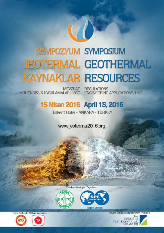 Jeotermal Kaynaklar: Mevzuat, Mühendislik Uygulamaları, İSGÇ Sempozyumu – 2016
