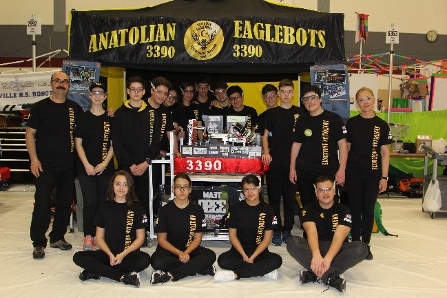 Ankara Tevfik Fikret Private Schools “3390 Anatolian Eaglebots FRC Robotics Team” at 2017 FIRST Robotics Competition