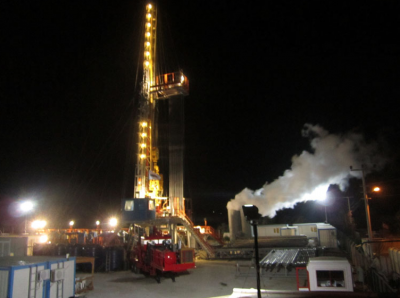 Our BD#1 Drilling Rig has completed the third well successfully